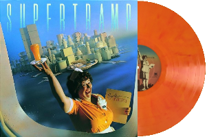 Supertramp - 1979 Breakfast in America - Orange vinyl LP  - 280 kr.